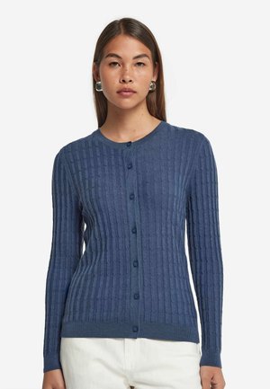 ULTRAFINE TRECCIA - Strickjacke - Blue