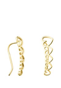 Ej vald, gold-coloured