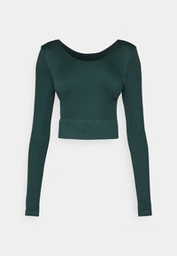 ONPJAIA LIFE CROP SEAM TOP - Maglietta a manica lunga - scarab