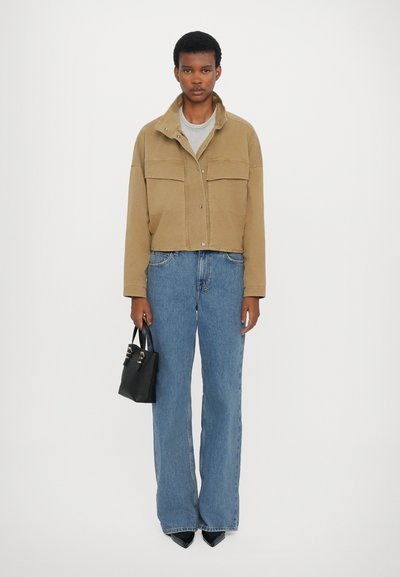CLOSED SIGNATURE JACKET - Farkkutakki - urban beige