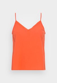 Vero Moda VMPRETTY SINGLET - Top - cherry tomato