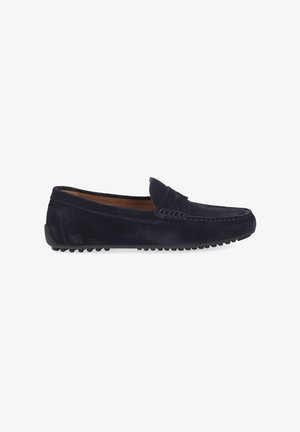 Geox, GEOX HERREN - SLIPPER ISTRIA BLAU 42 - Mokassin - blau