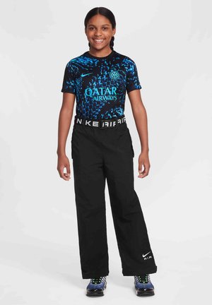 Camiseta estampada - blue/black/chlorine blue full sponsor