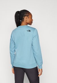 The North Face DREW PEAK CREW - Felpa - algae blue