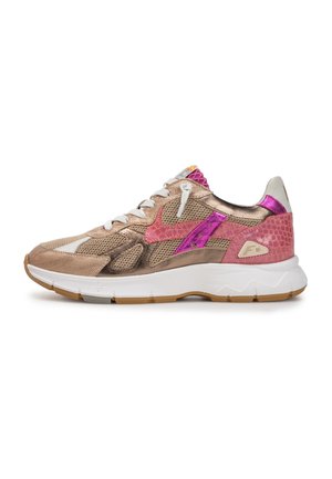 Sneakers laag - bronz
