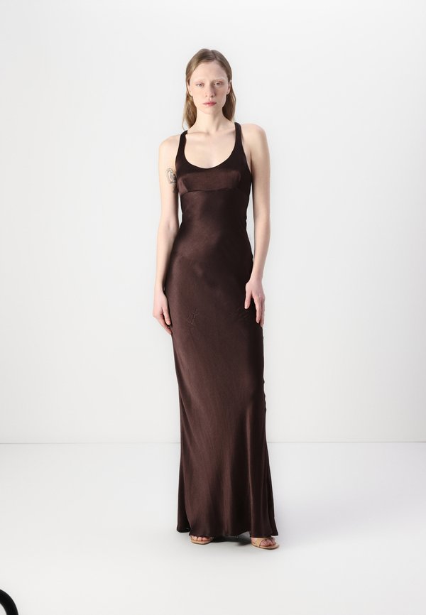 MAXINA CROSSOVER - Cocktail dress / Party dress - dark chocolate