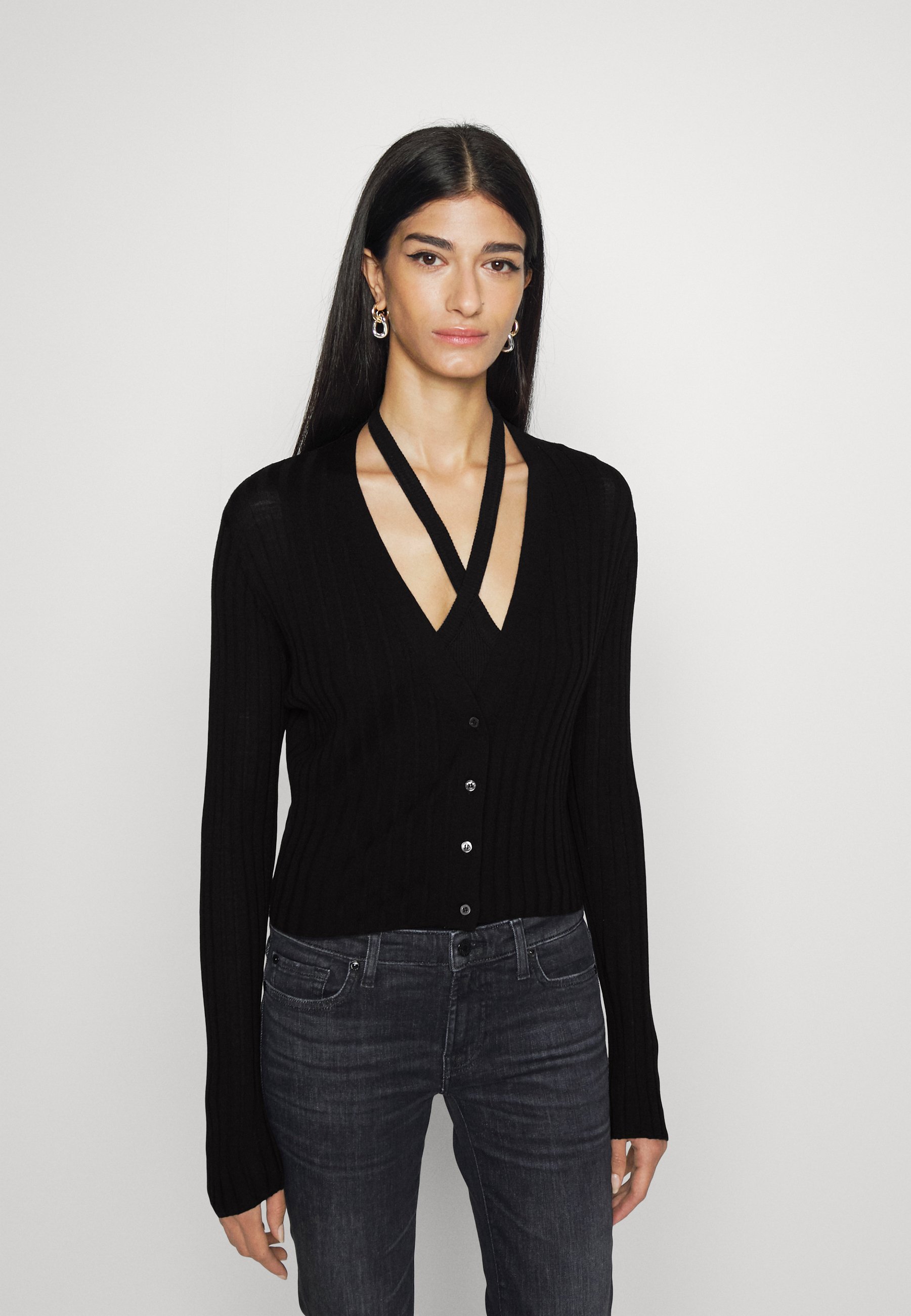 Iro LYOTA - Vest - black/zwart - Zalando.nl