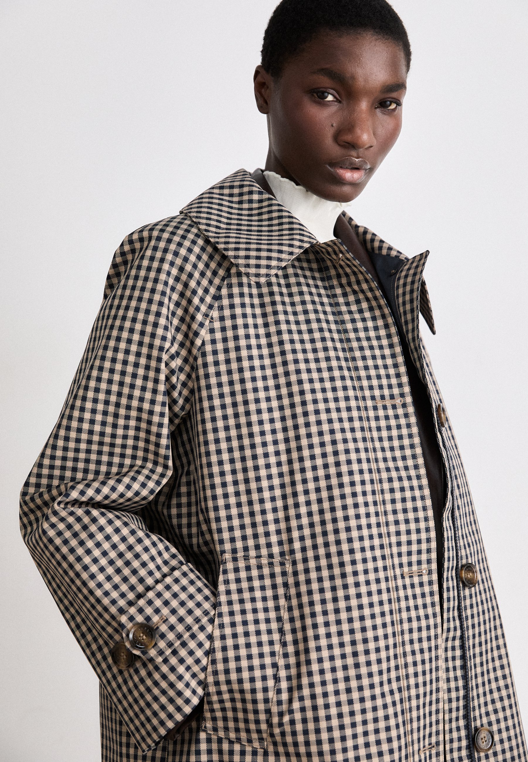 Barbour NADINE SHOWERPROOF CAR COAT - Classic coat - navy/light