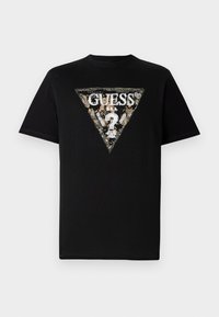TRIANGLE TEE - T-Shirt print - jet black
