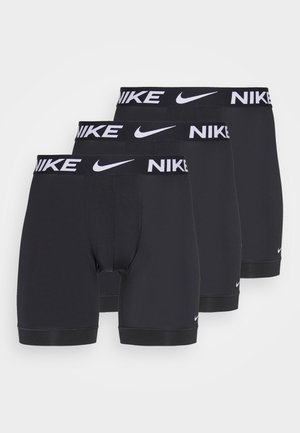 BOXER BRIEF LONG 3 PACK - Boxerky - black