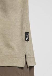 Jack Wolfskin TRAVEL  - Poloshirt - stone heather