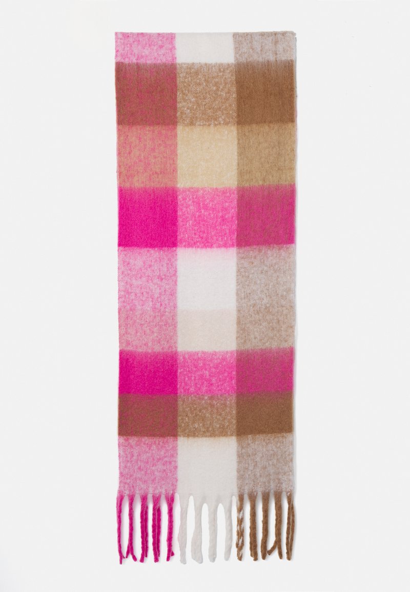 Even&Odd Sjal - pink/white