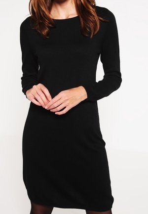 Gebreide jurk - black