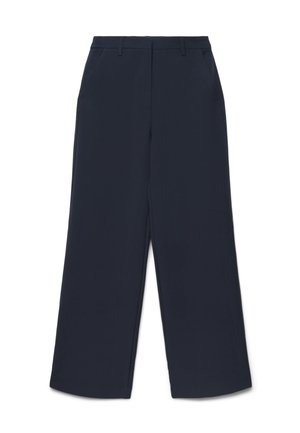 Calliope, PANTALONE LUNGO TINTA UNITA - Pantaloni - blu notte