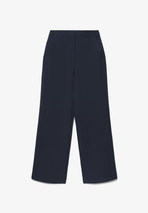 Calliope, PANTALONE LUNGO TINTA UNITA - Pantaloni - blu notte