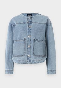PCTRIANNA JACKET - Giacca di jeans - light blue denim