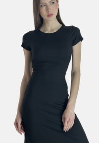 Elara Maxikleid - schwarz