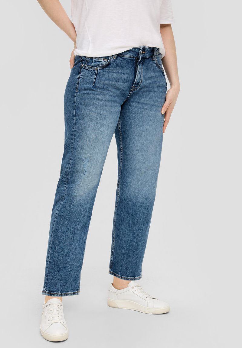 s.Oliver Jeans Straight Leg - blau