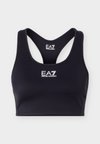 BRA MEDIUM SUPPORT - Sport-BH mit mittlerer Stützkraft - black beauty