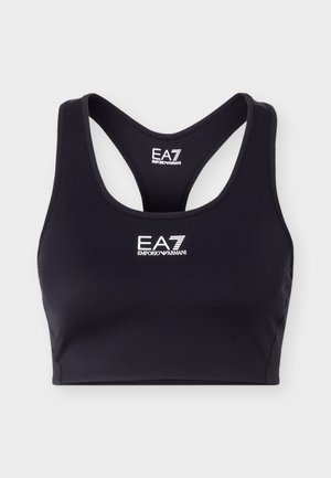 EA7 Emporio Armani, BRA MEDIUM SUPPORT - Αθλητικό σουτιέν μεσαίας στήριξης - black beauty
