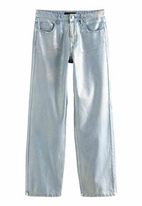 Next REGULAR FIT - Straight leg -farkut - metallic