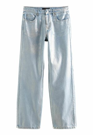Next REGULAR FIT - Jeans Straight Leg - metallic