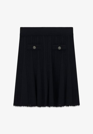 Guess, CARMEN FLARED SWTR SKIRT - Gonna a campana - schwarz