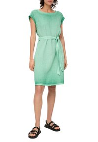 s.Oliver CRINKLE MET RUGDECOLLETÉ zielony