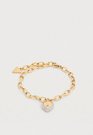 HEART LOCK - Bracelet - yellow gold-coloured/silver-coloured