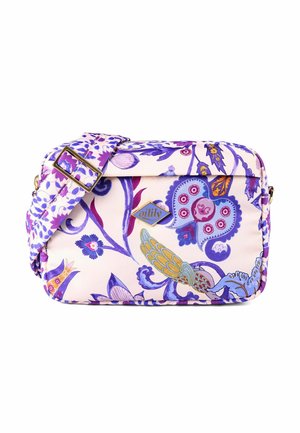 Oilily SAPPHIRE CHINTZ UMHÄNGETASCHE 21 CM - Bandolera - shifting sand