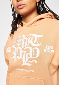 Multiply Apparel Jersey con capucha - cognac