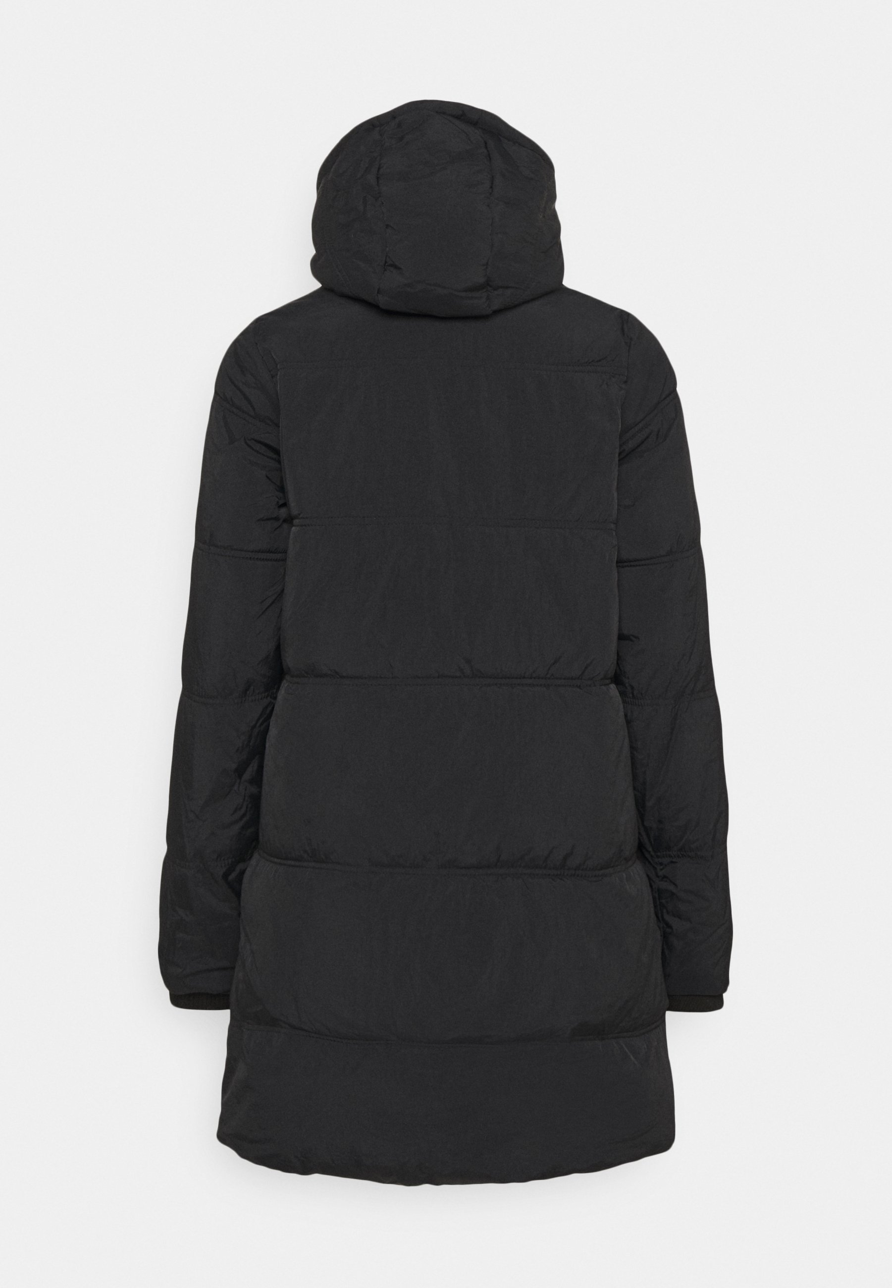 THE MOTHER MID LENGTH PUFFER Winterjas black THE MOTHER MID LENGTH PUFFER Winterjas black