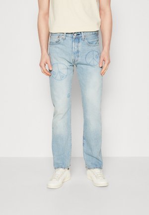 Jean droit - blue denim