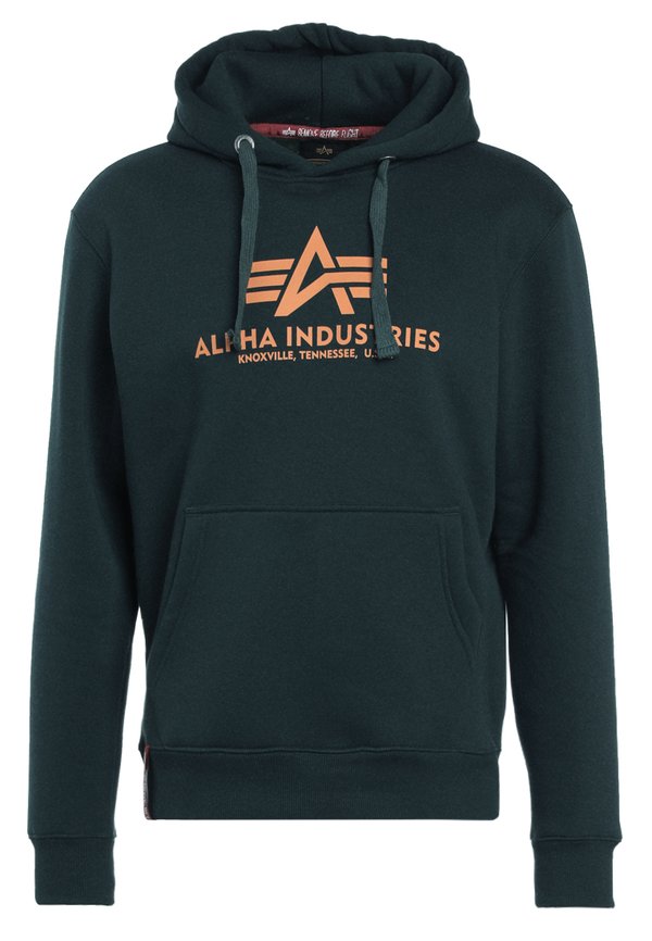 BASIC - Hoodie - dark petrol3
