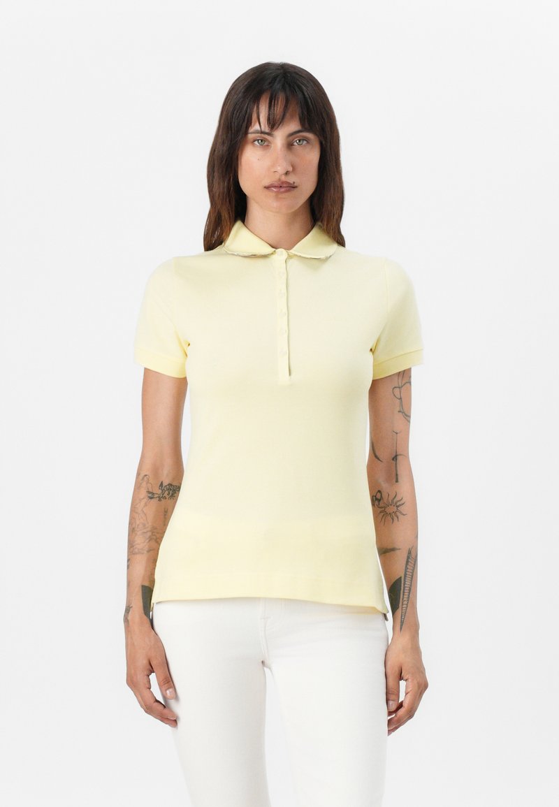 Barbour Poloshirt lichtgeel