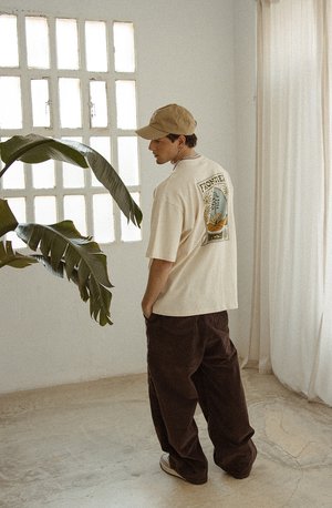 UNISEX - Print T-shirt - ivory