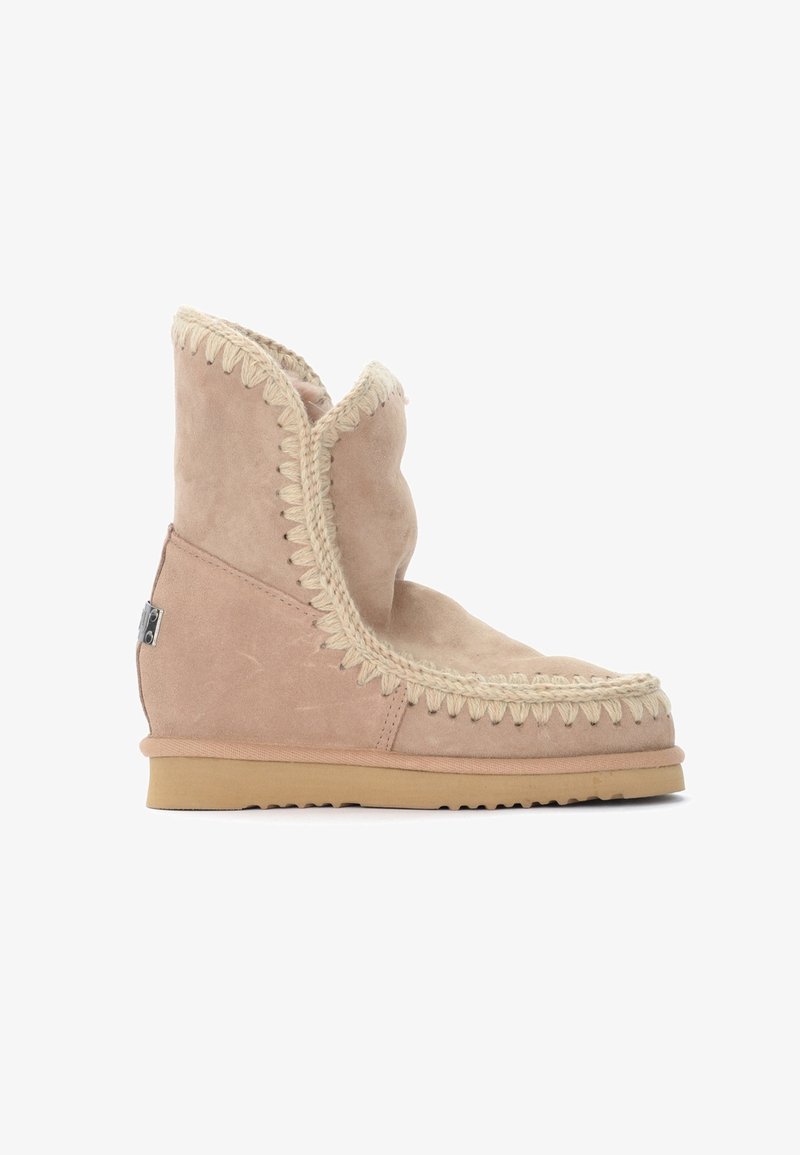 Mou ESKIMO INNER WEDGE SHORT - Stivali da neve - beige