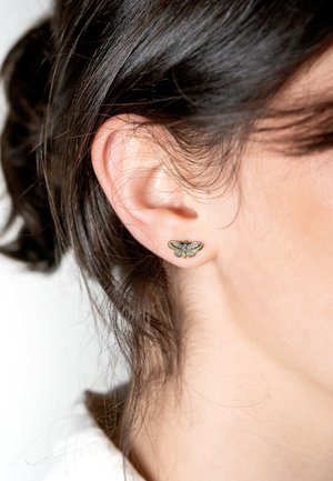 DECO STUD - Earrings - blue