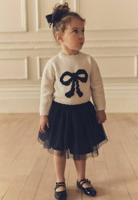 Next BOW SET-REGULAR FIT - A-linjainen hame - blue