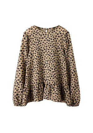 REGULAR FIT - Majica z dolgimi rokavi - silver mink