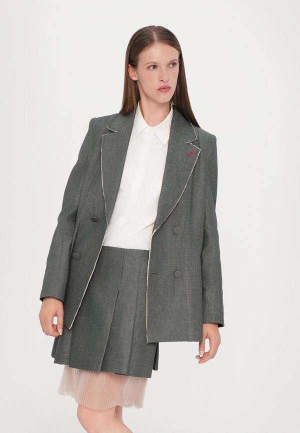 NOEMI - A-line skirt - grau4