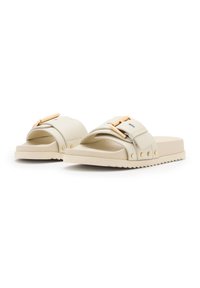 AllSaints ELLIE STUD - Sandalias planas - parchment white