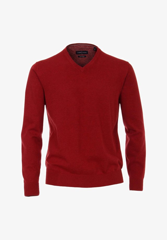 Rote Pullover Strickjacken Fur Herren Warm Bequem Stylisch Online Bei Zalando