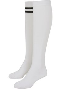 2 PACK - Knee high socks - white