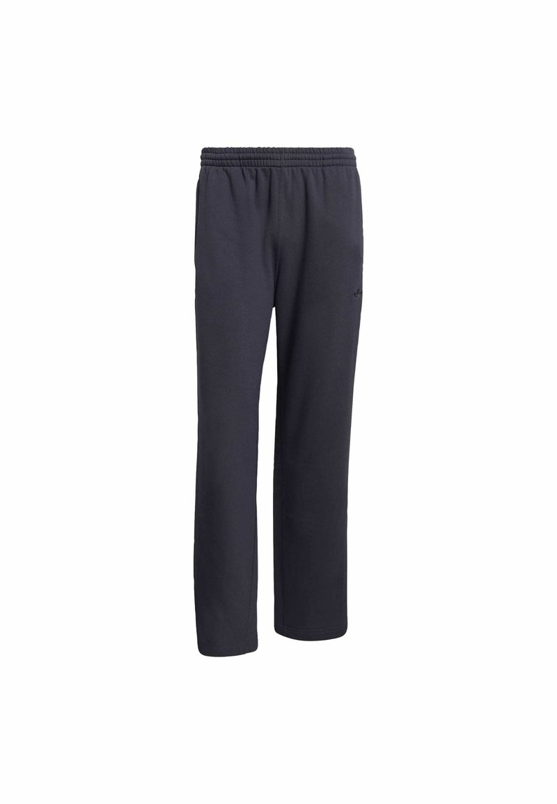 Marineblå joggingbukser lavet af en bomuldsblanding, med elastisk linning og lige ben, samt et diskret logodetalje.