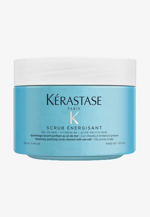 FUSIO-SCRUB SCRUB ENERGISANT ENERGIZING DEEP CLEANSING SEA SALT SCRUB FOR OILY SCALP - Haarverzorging - -