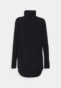 Pieces Stickad tröja - black