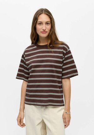 Object T-SHIRT LOOSE FIT - T-shirt imprimé - seal brown