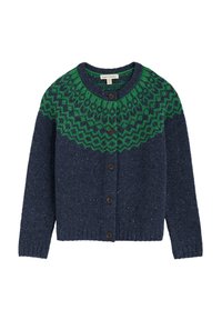 PORT KINNIS - Adīta jaka - navy wag tail maritime hedgerow