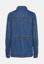 Pieces - Pcsky Ss A-Shape Denim Top - 4992608 Roseate Spoonbill
